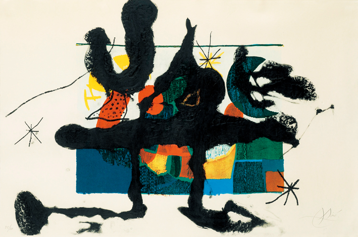  胡安·米罗 Joan Miró ——巴塞罗那系列2